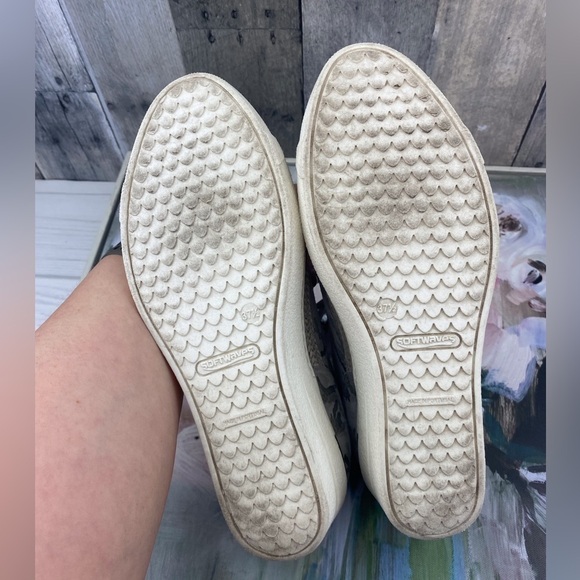 Softwaves Metallic Silver Camo Sneakers Size 7.5. - Picture 12 of 13